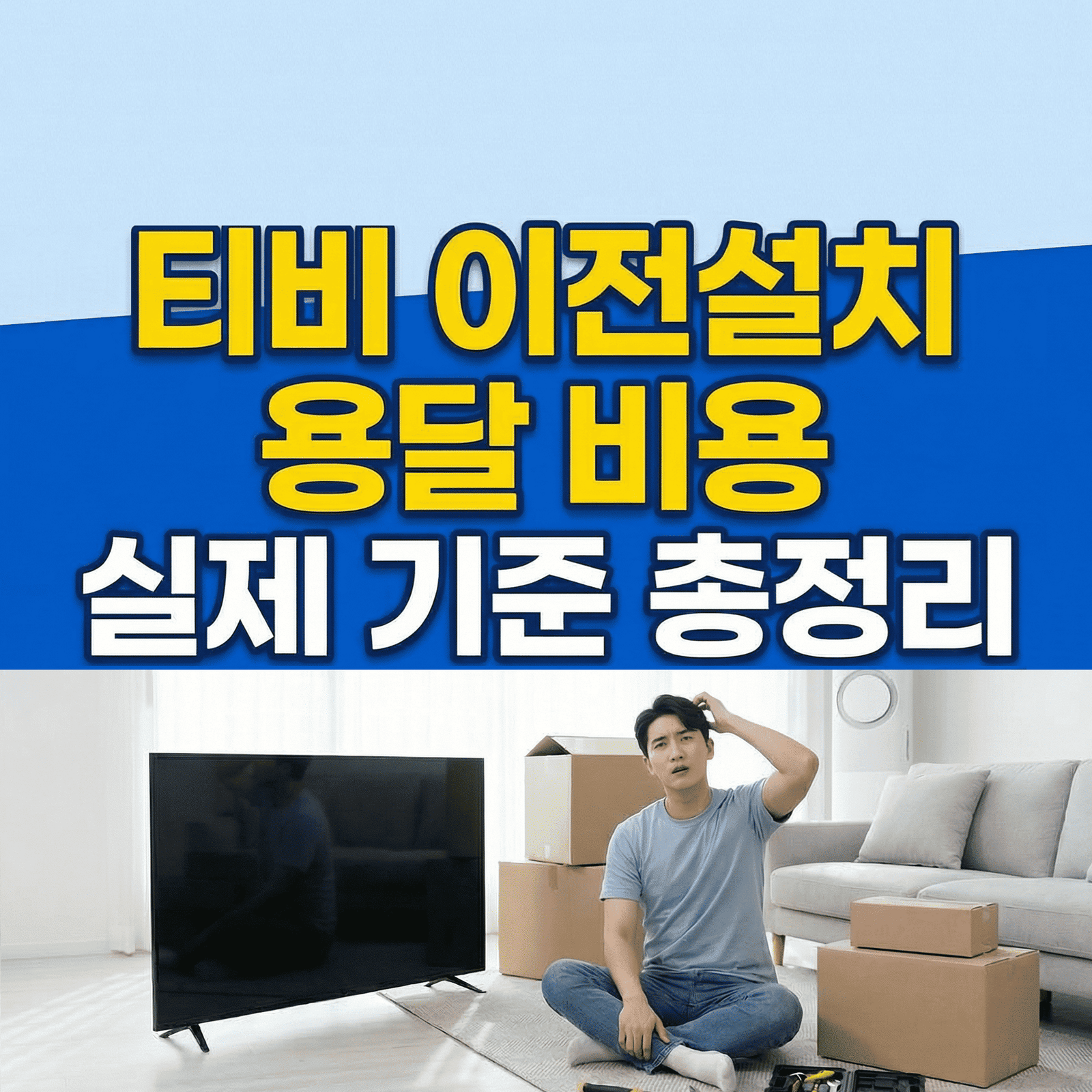 티비 이전설치