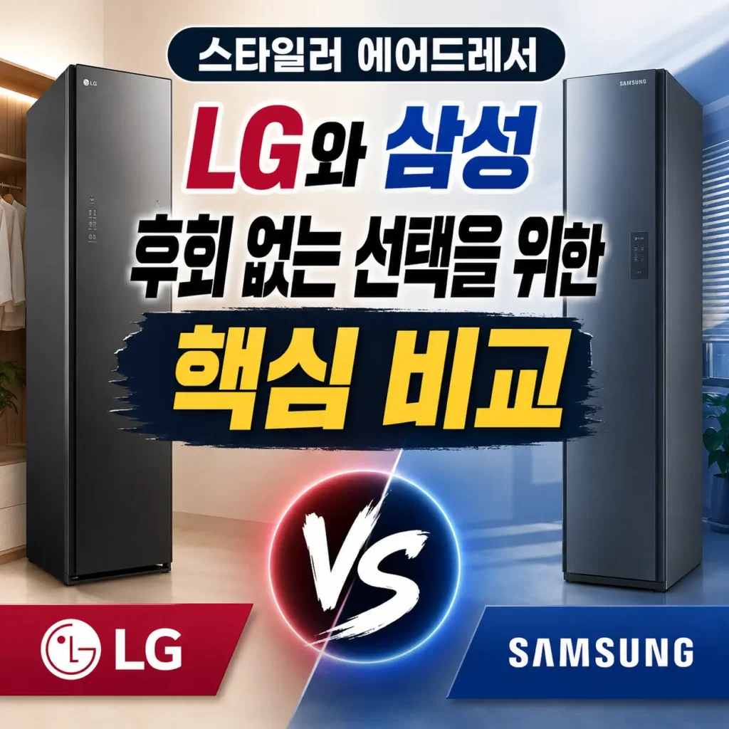 스타일러 에어드레서 비교
