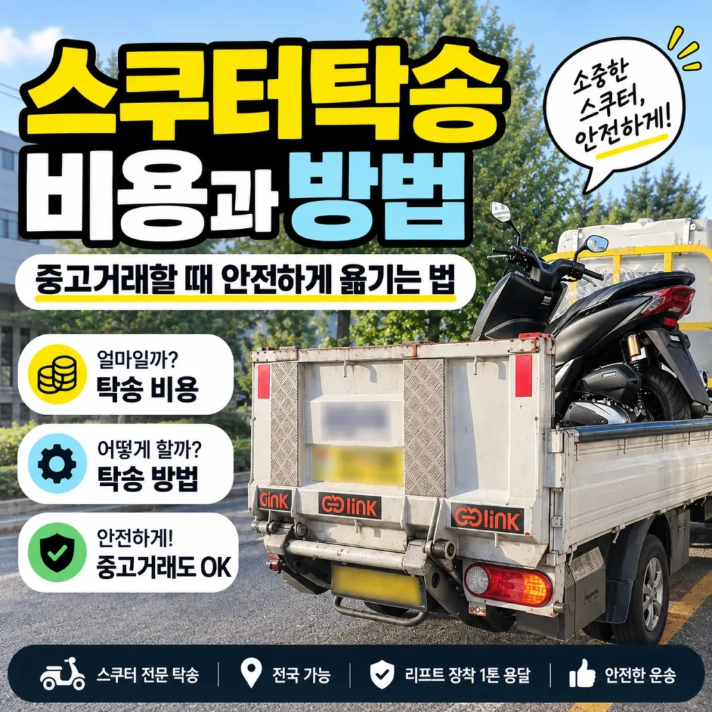 스쿠터탁송