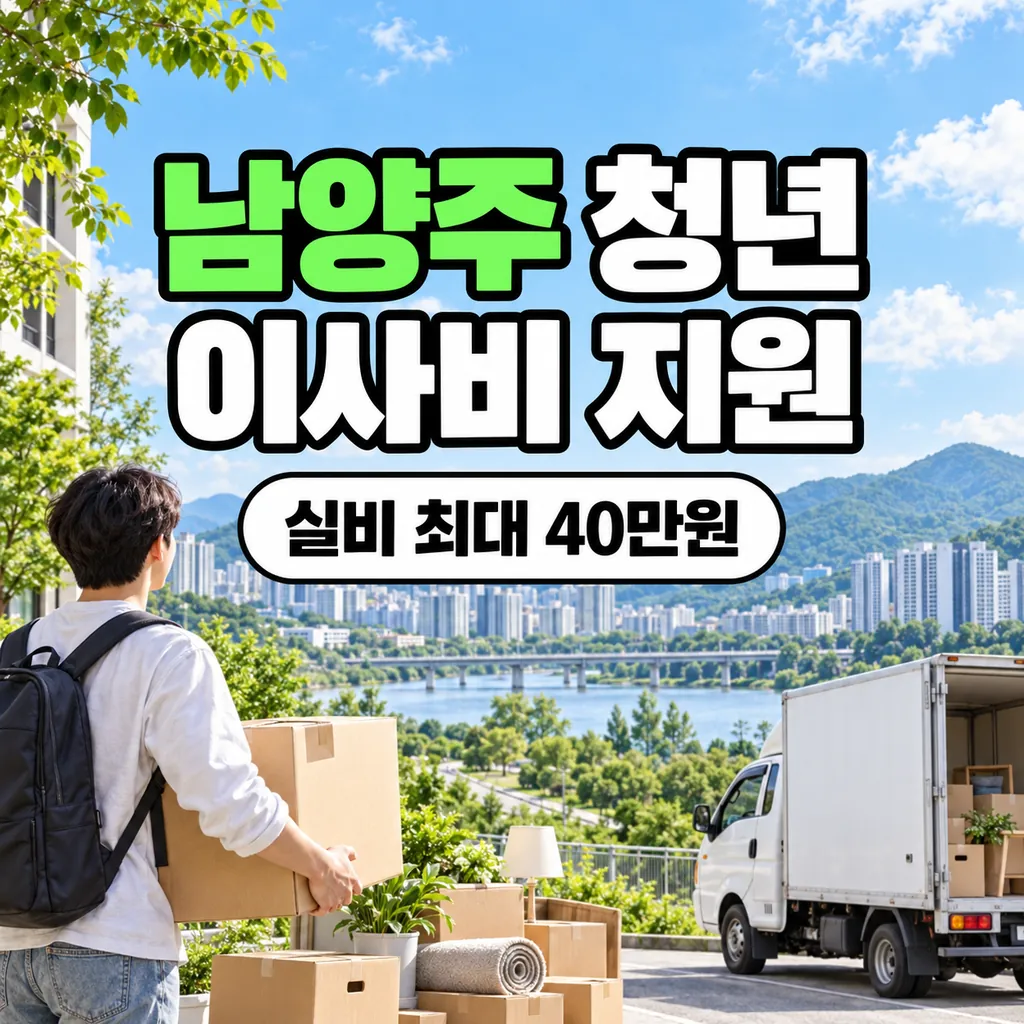 남양주 청년 이사비 지원 남양주 Stay-On·남양주 청년 월세 지원
